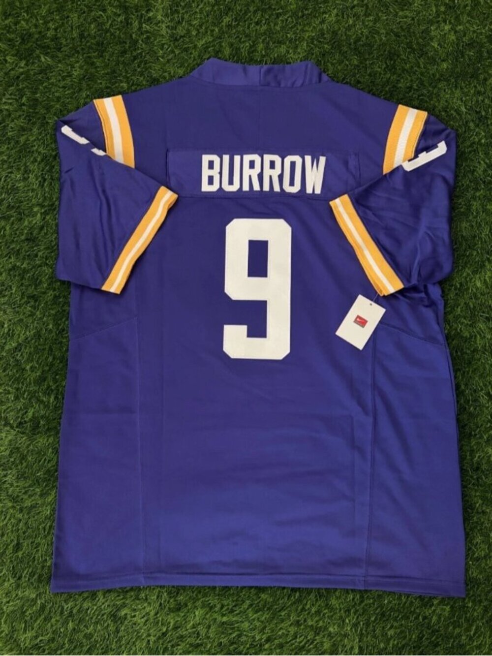 Joe Burrow Vapor Stitched Jersey Purple